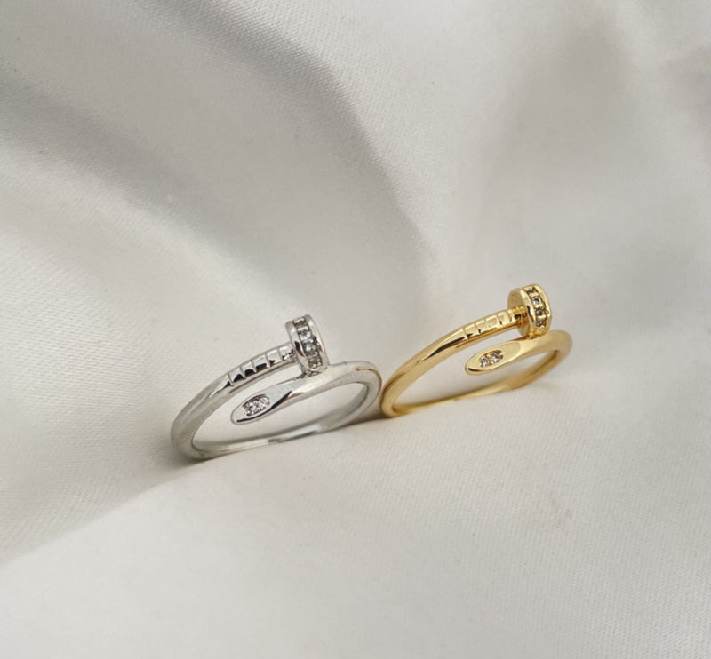 Anel Aurum Prego