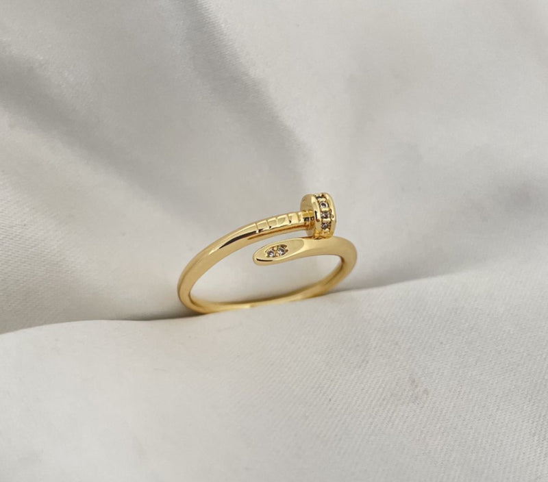 Anel Aurum Prego