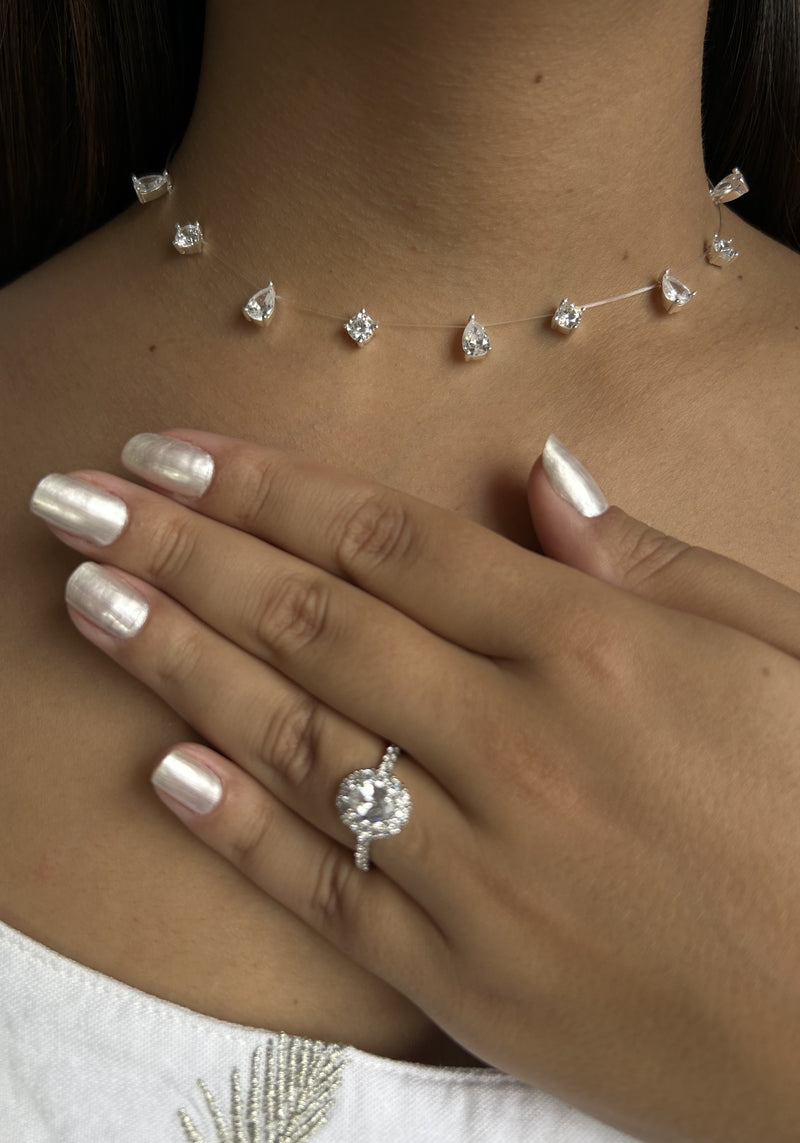 Chocker Ponto de Luz Invisível