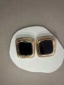 Brinco Alma Turmalina negra