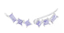 EarCuff quadradinhos lilas