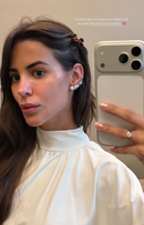 Conjunto 4 brincos ponto de luz prata 925