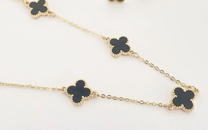 Colar trevo virginia