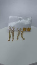 Conjunto/ Kit Trio de Brincos