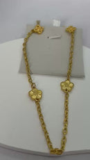 Conjunto Trevo Virginia Banho/ Folheado